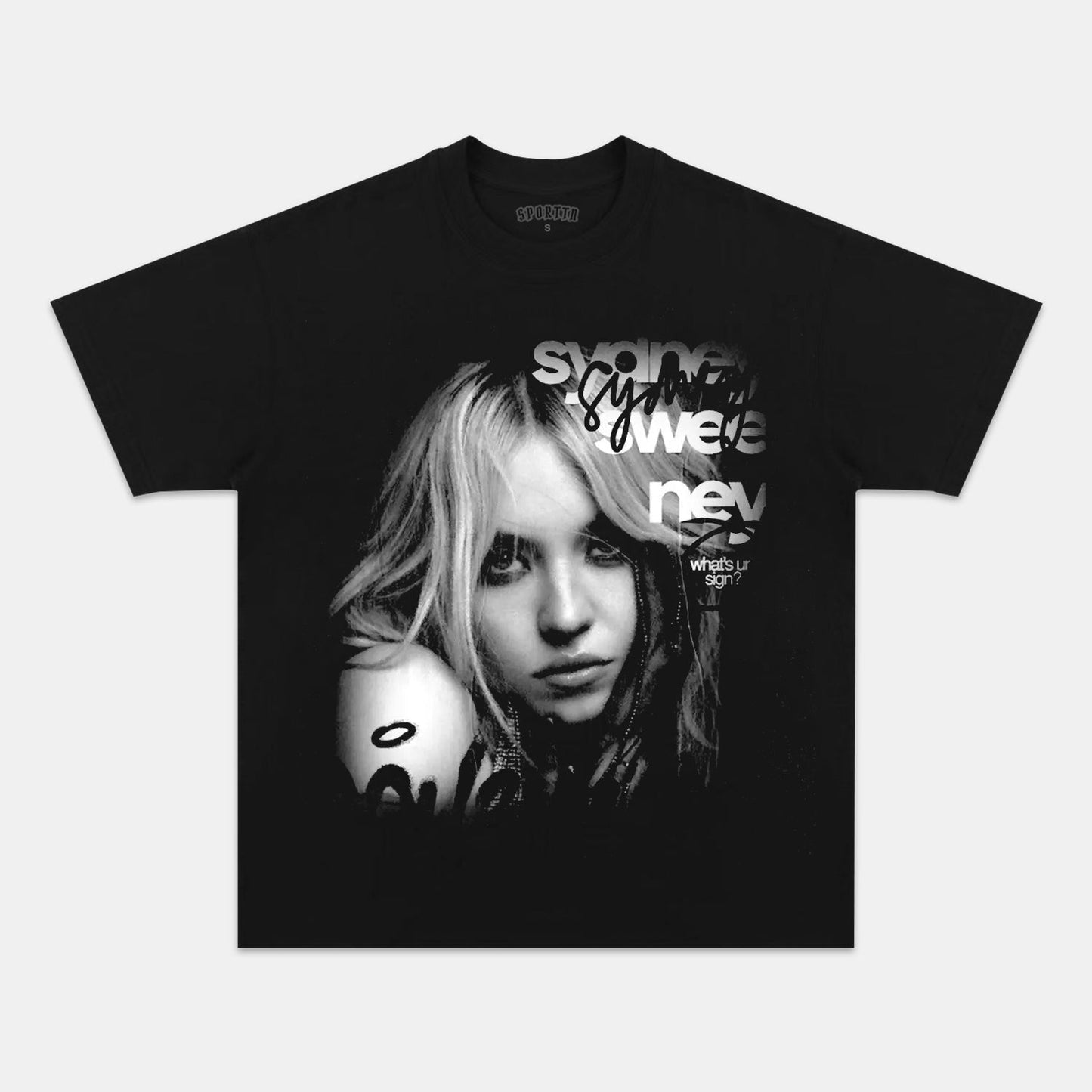 SYDNEY SWEENEY W02 TEE - clothing by TeeHivey.com (Image 1)