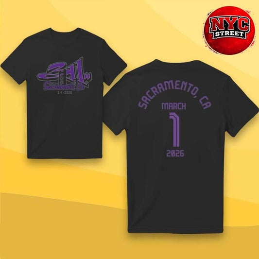 311 Show At Sacramento Ca March 1 2026 Two Sided Shirt