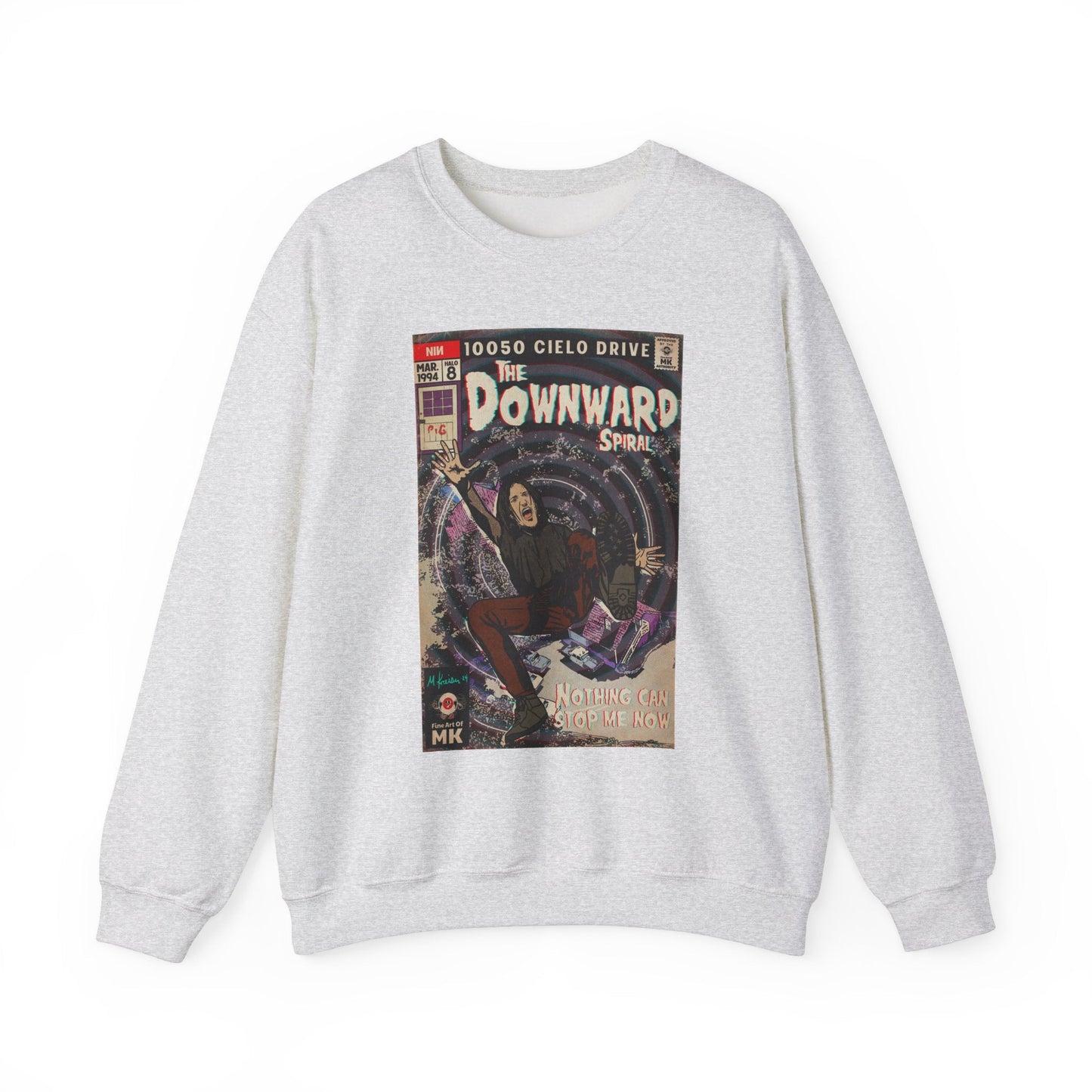 The Downward Spiral - Unisex Heavy Blendâ„¢ Crewneck Sweatshirt
