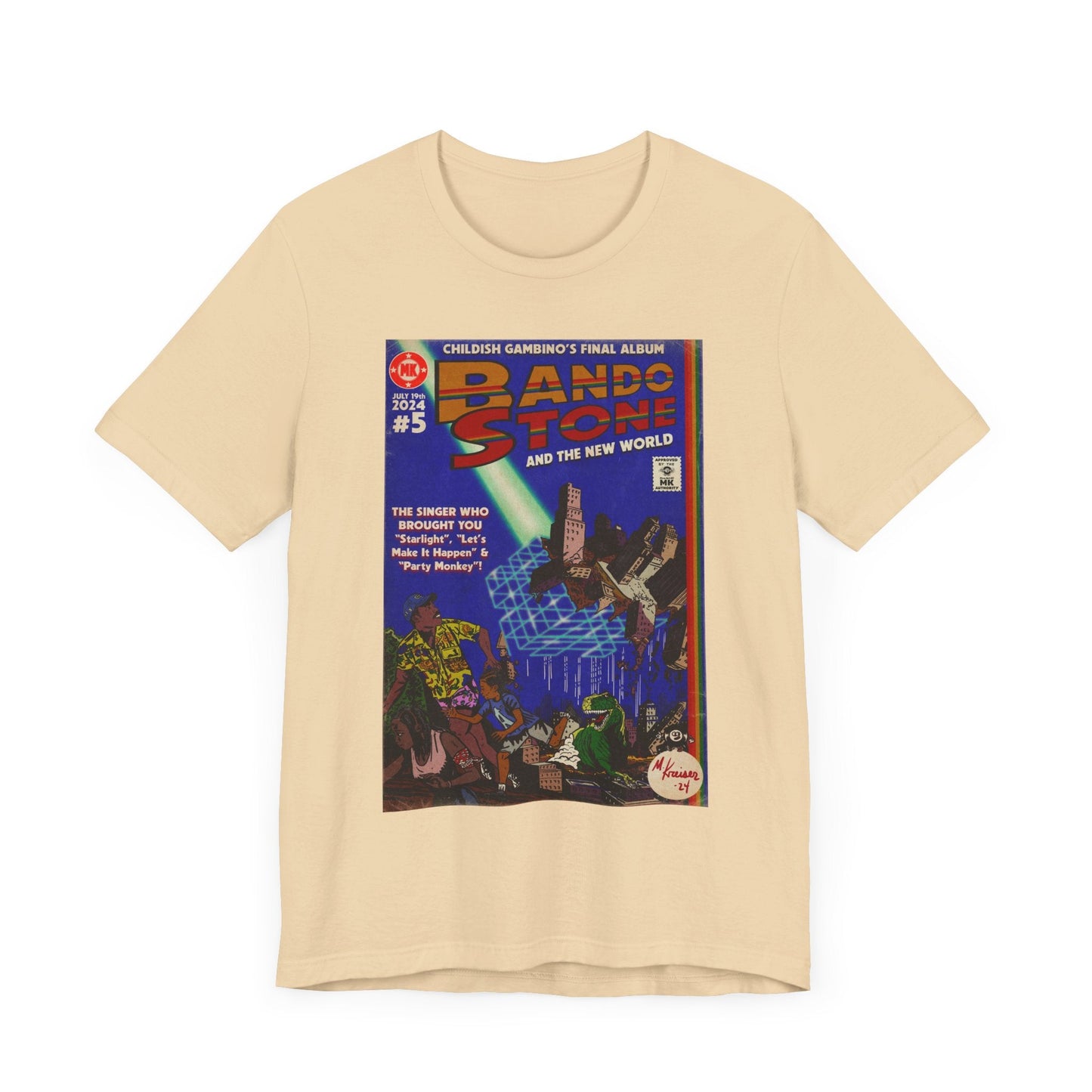 Bando Stone  - Unisex Jersey Short Sleeve Tee