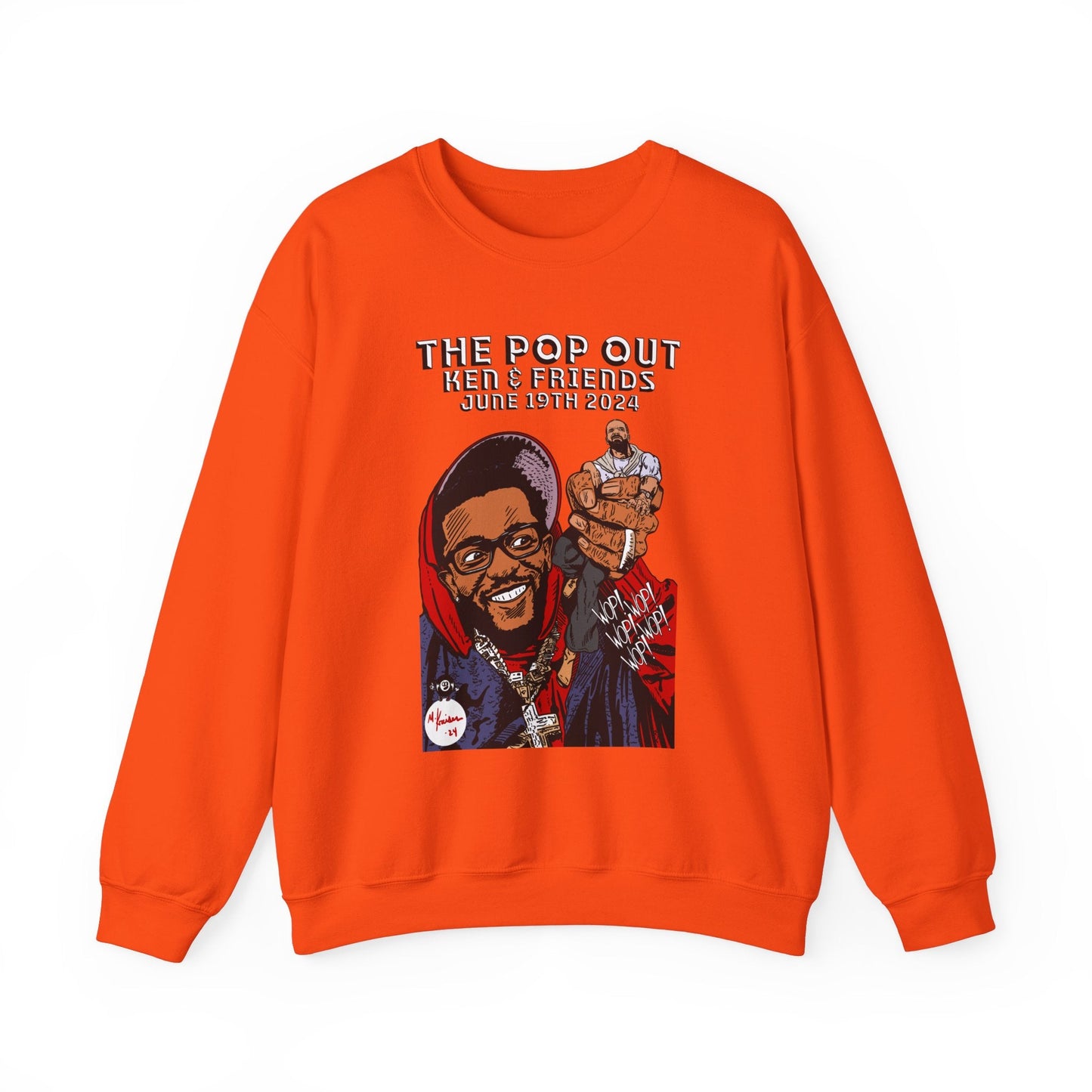 The Pop Out - Unisex Heavy Blendâ„¢ Crewneck Sweatshirt