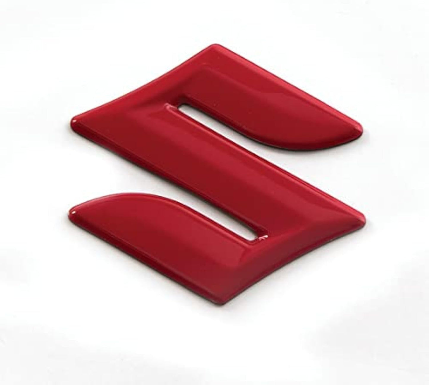 Suzuki S Red Logo 3D Emblem Decal Kit of 2 990A0-94020