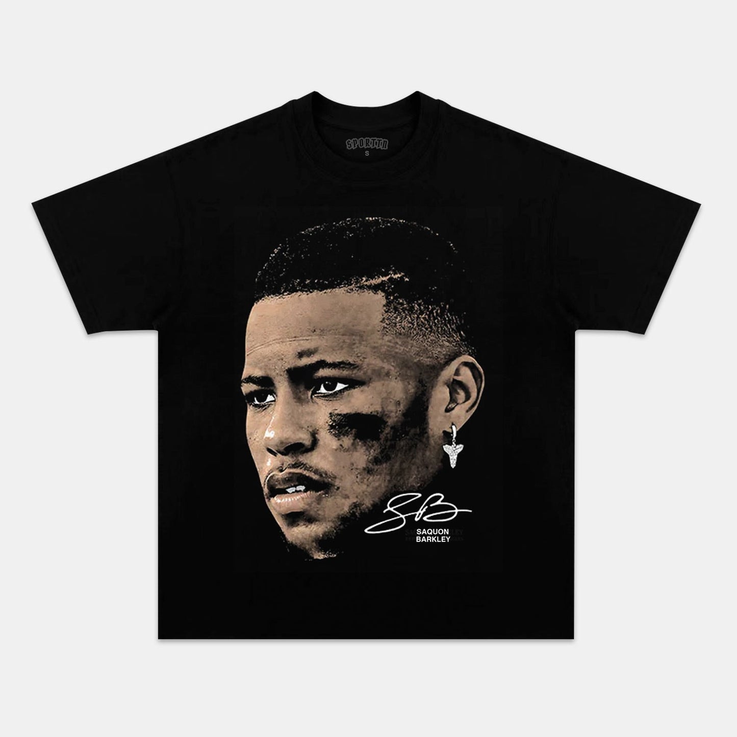 SAQUON BARKLEY 11.28 TEE Style001 - clothing by TeeHivey.com (Image 1)