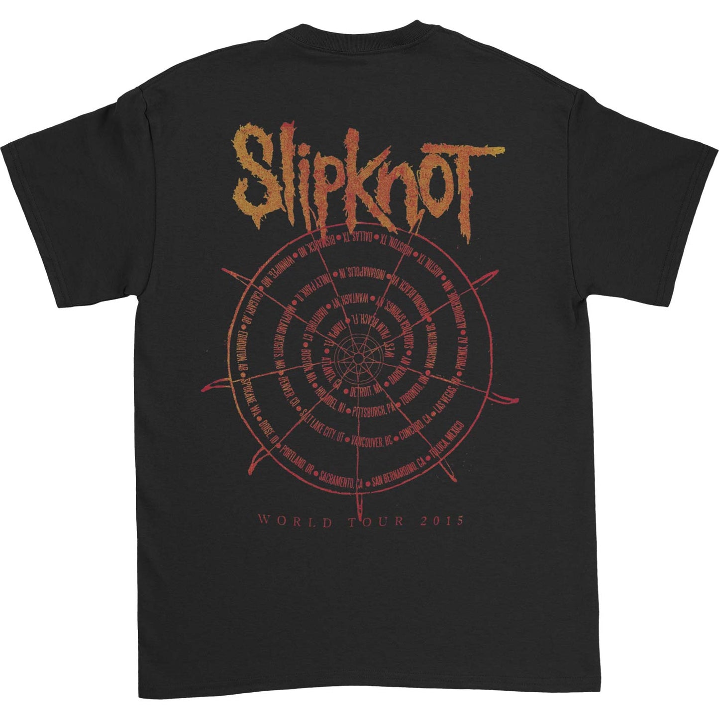 Clock 2015 World Tour T-shirt