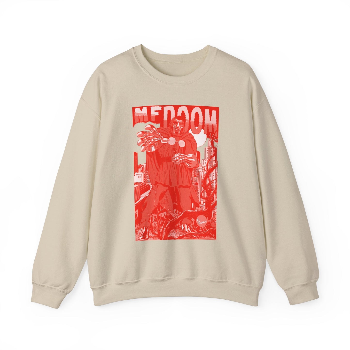 DOOM - Comic Book Art - RED VARIANT - Unisex Heavy Blendâ„¢ Crewneck Sweatshirt