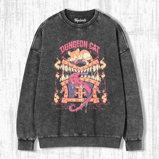 DUNGEON CAT SWEATSHIRTS