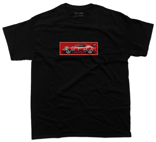 Nissan 370Z Red - Chest Print T-Shirt