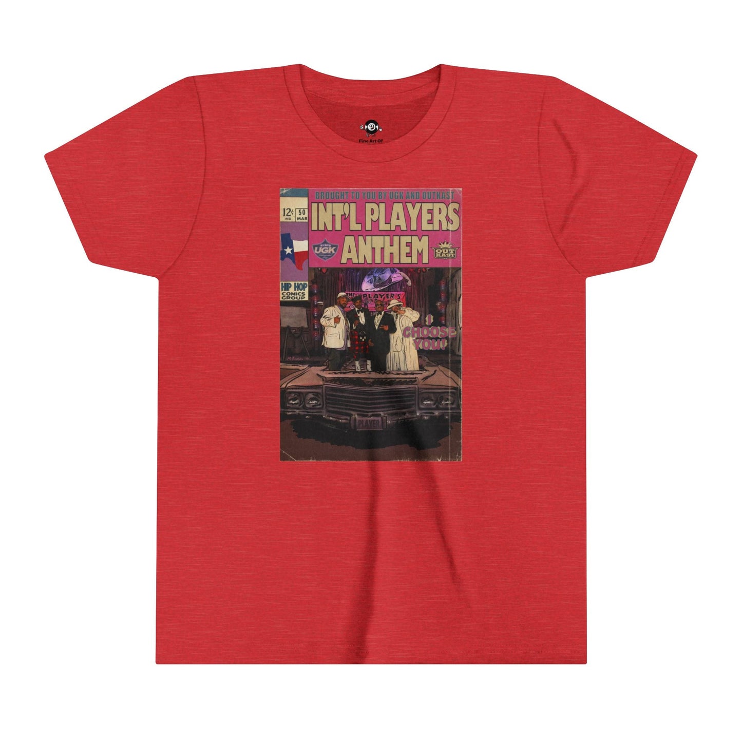 KIDS - Intâ€™l Players Anthem - Youth Short Sleeve Tee - clothing by TeeHivey.com (Image 4)