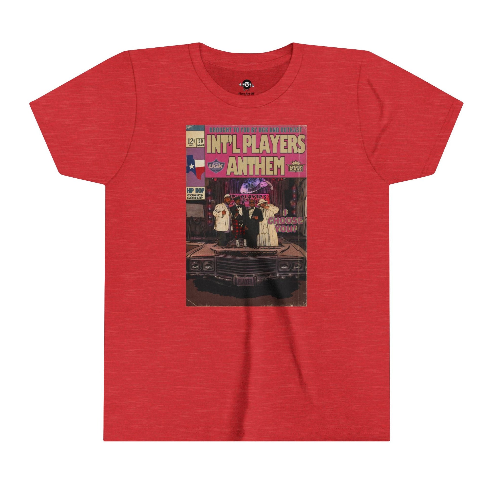 KIDS - Intâ€™l Players Anthem - Youth Short Sleeve Tee - clothing by TeeHivey.com (Image 4)