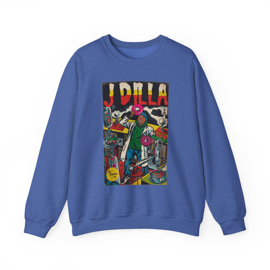 Dilla - Comic Book Art - Unisex Heavy Blendâ„¢ Crewneck Sweatshirt