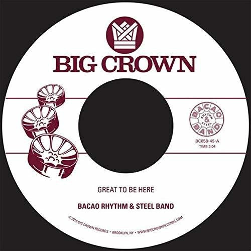 Bacao Rhythm & Steel Band - Great To Be Here / All For Tha Cash Vinyl Record - clothing by TeeHivey.com