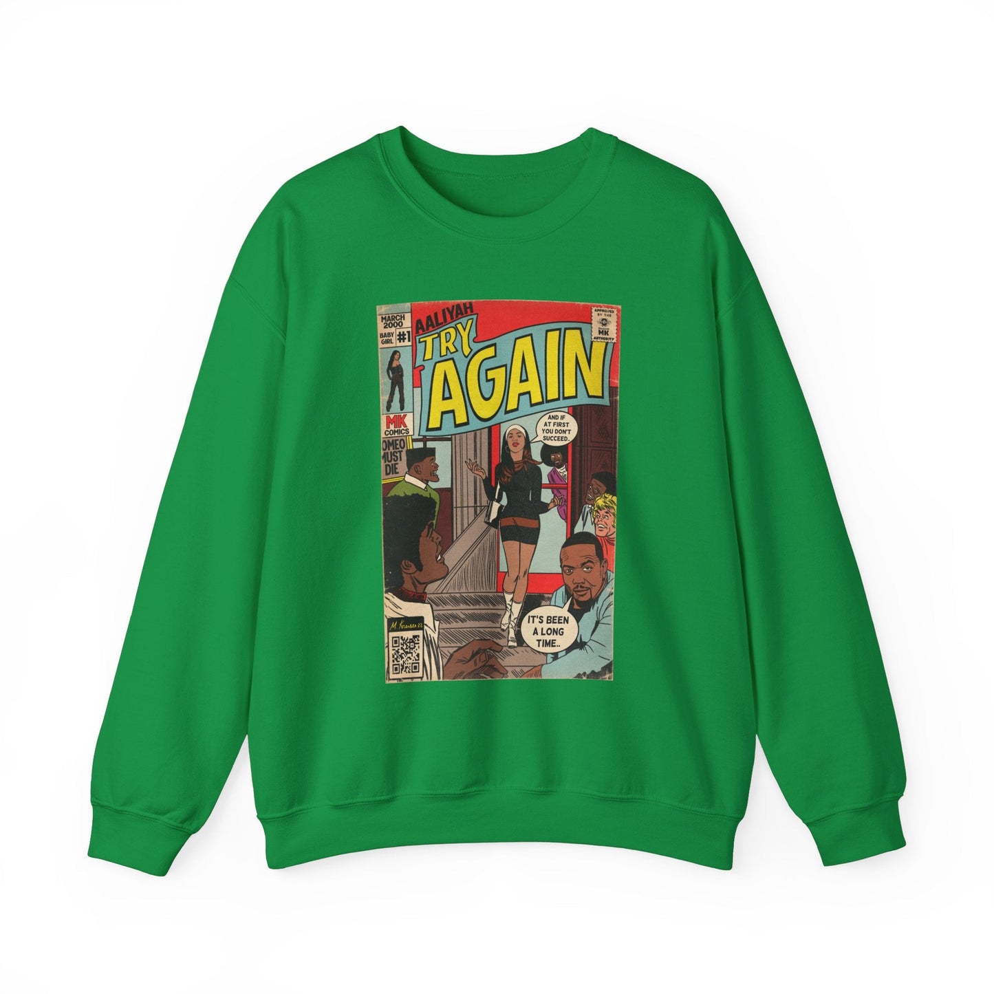 Try Again - Unisex Heavy Blendâ„¢ Crewneck Sweatshirt