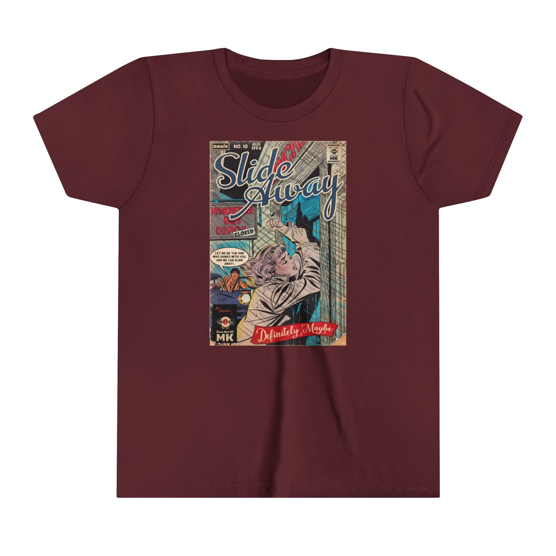 KIDS - Slide Away -  Youth Short Sleeve Tee - clothing by TeeHivey.com (Image 4)