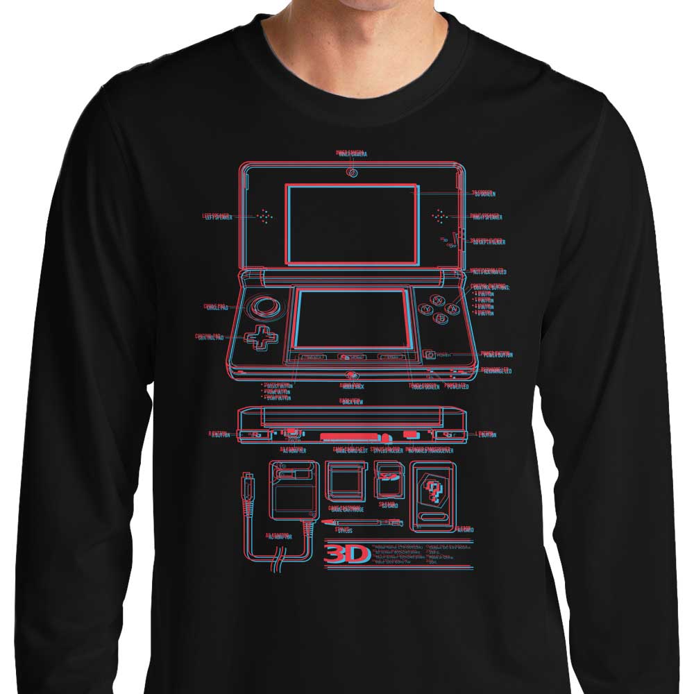 3DS - Long Sleeve T-Shirt