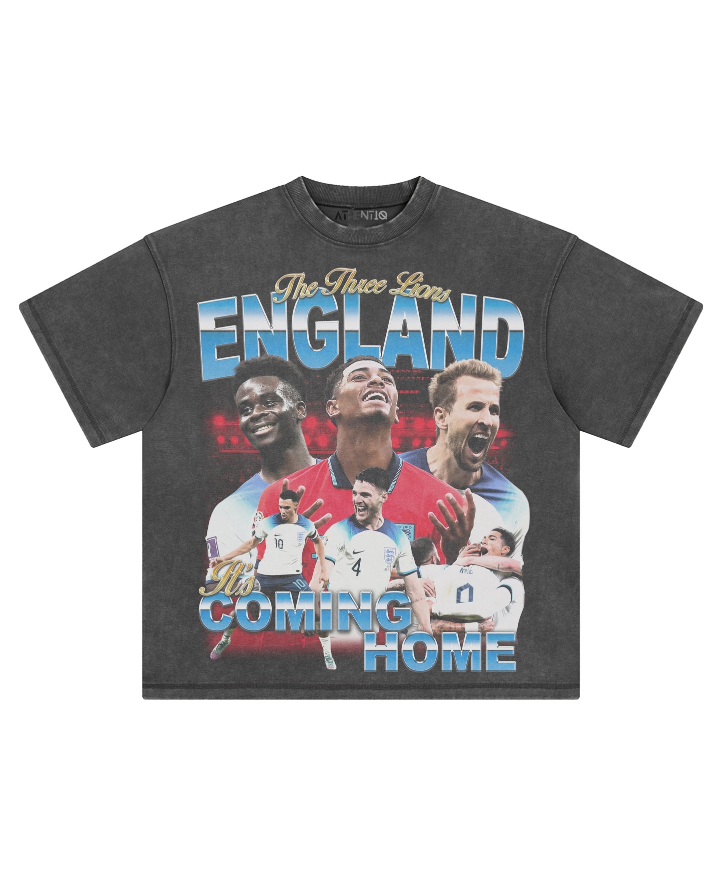 ENGLAND V2 TEE - clothing by TeeHivey.com (Image 1)