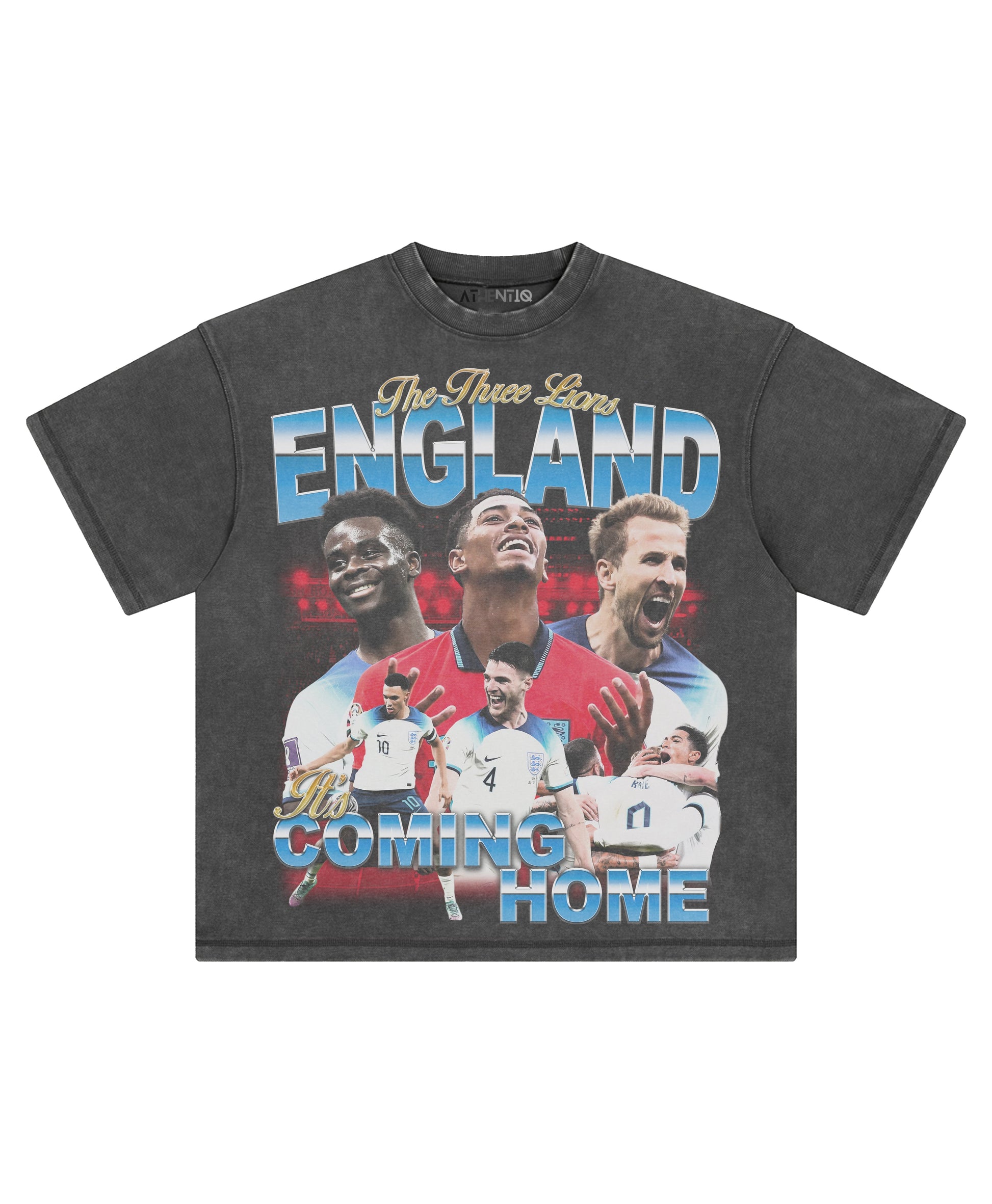 ENGLAND V2 TEE - clothing by TeeHivey.com (Image 1)