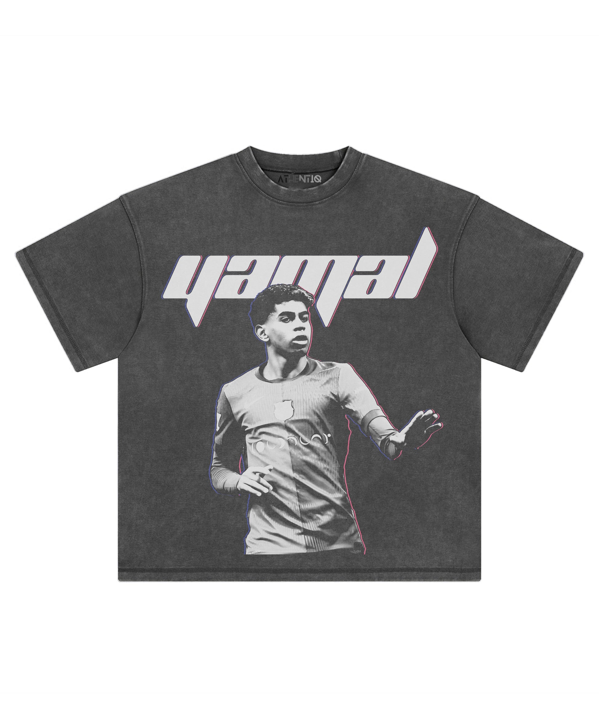 LAMINE YAMAL CALMA Y2K TEE - clothing by TeeHivey.com (Image 3)