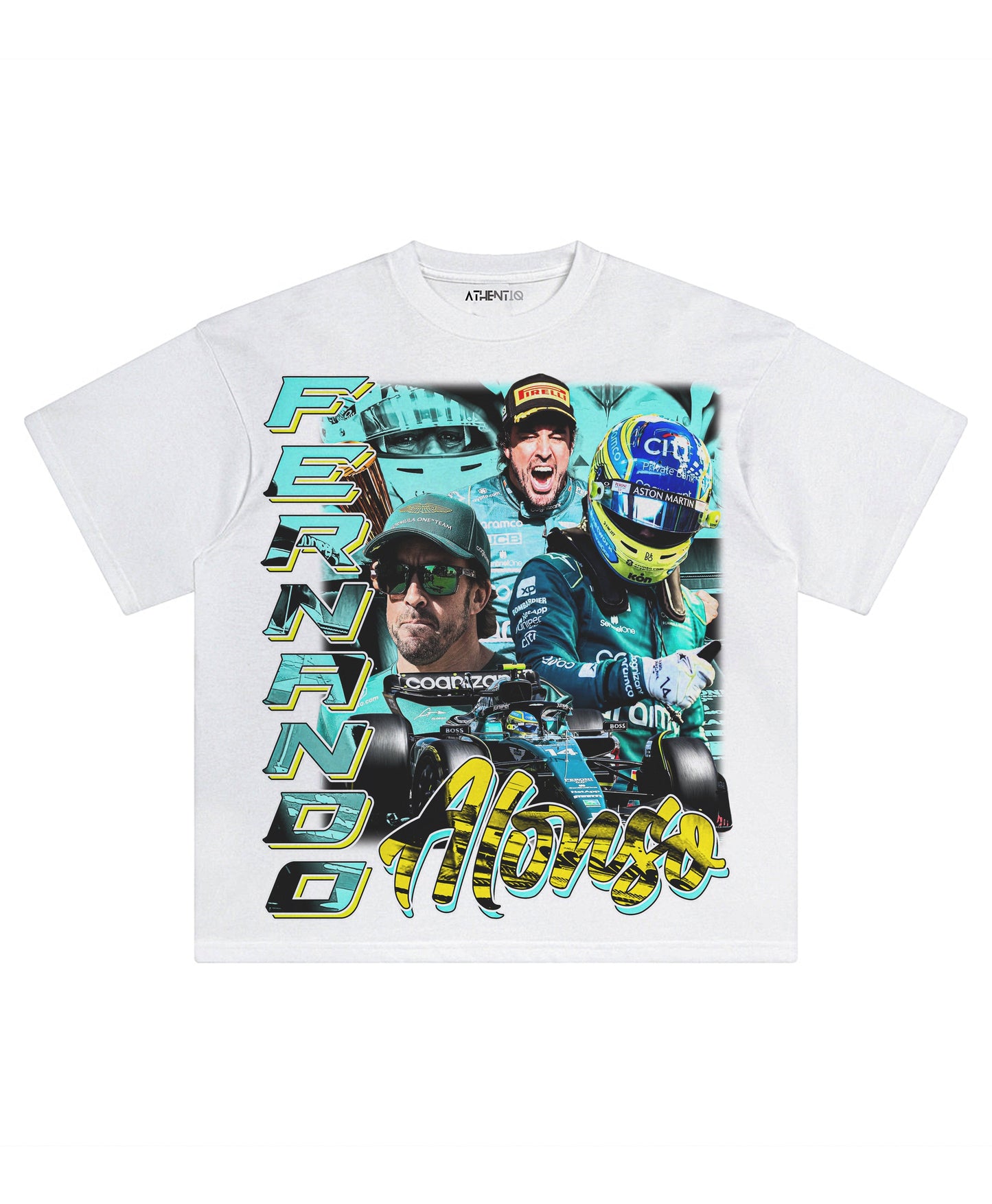 FERNANDO ALONSO ASTON MARTIN TEE - clothing by TeeHivey.com (Image 3)