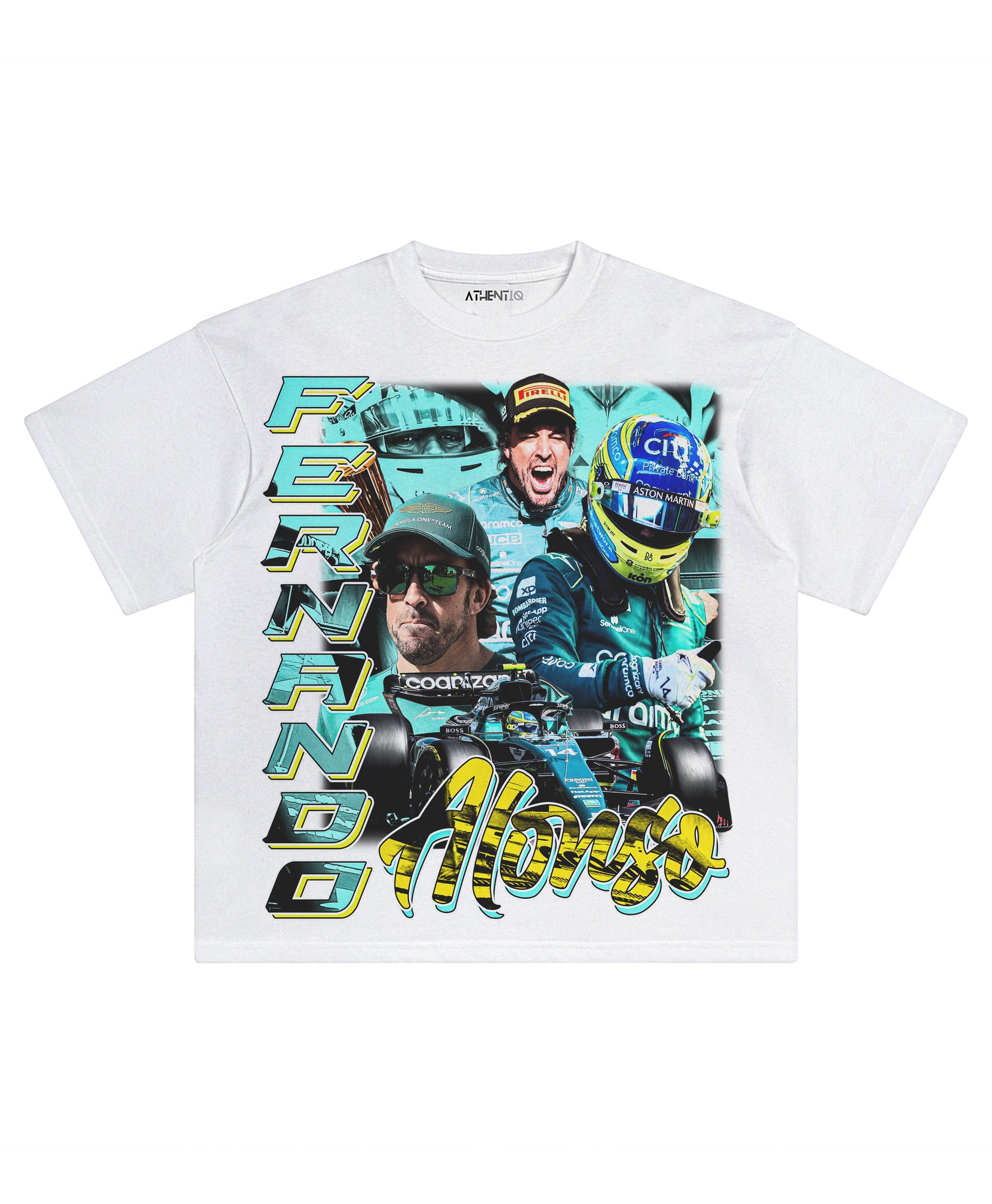 FERNANDO ALONSO ASTON MARTIN TEE - clothing by TeeHivey.com (Image 3)