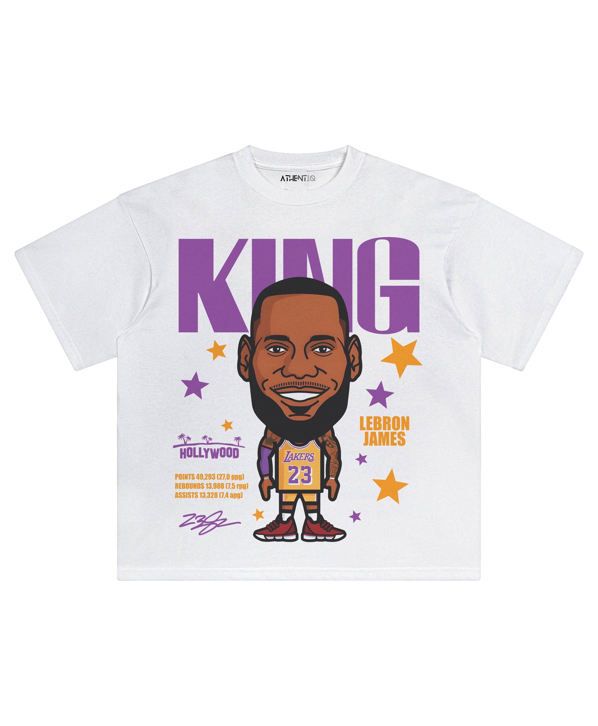LEBRON CARTOON TEE - clothing by TeeHivey.com (Image 3)