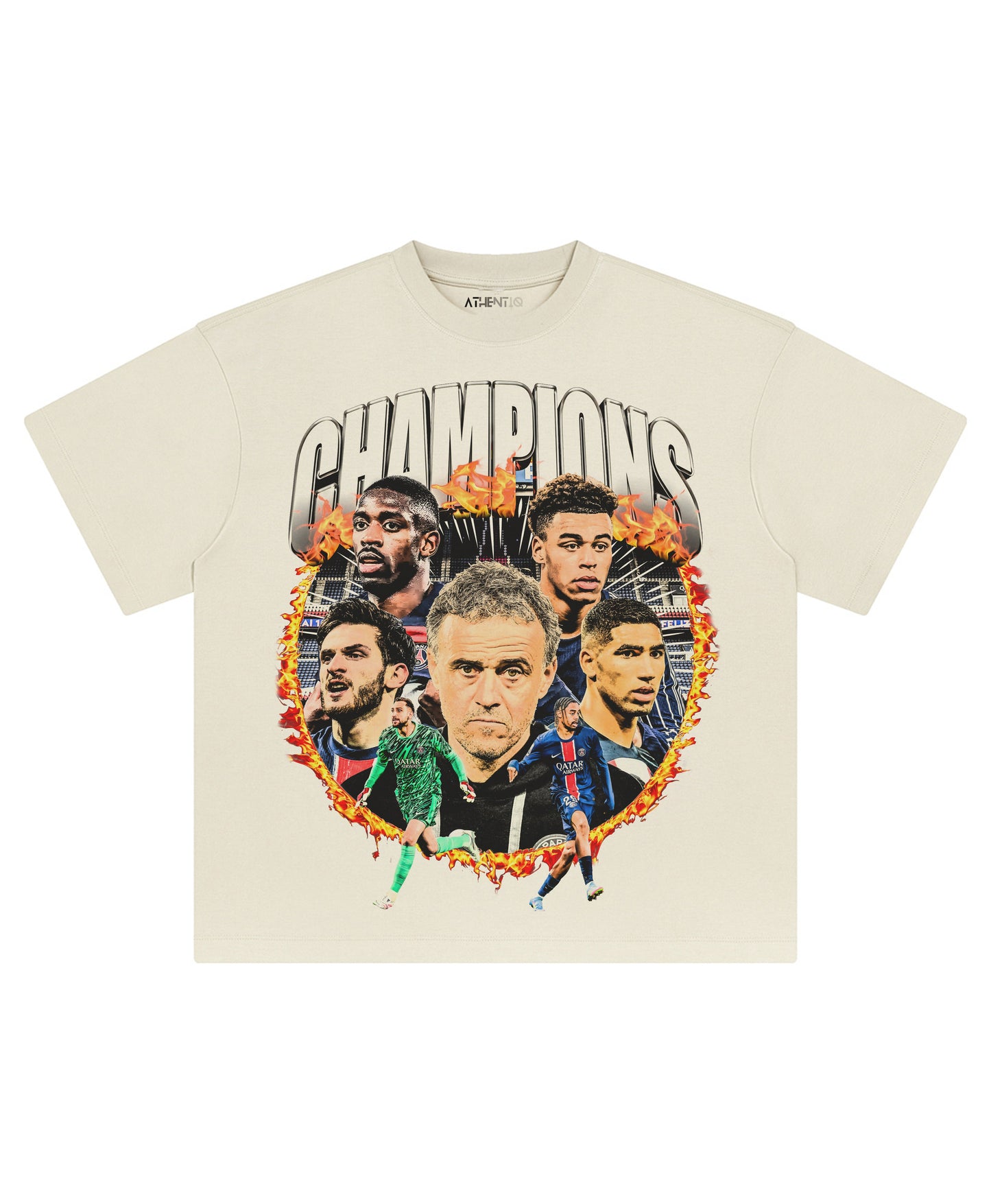 PSG UCL CHAMPS TEE - clothing by TeeHivey.com (Image 4)