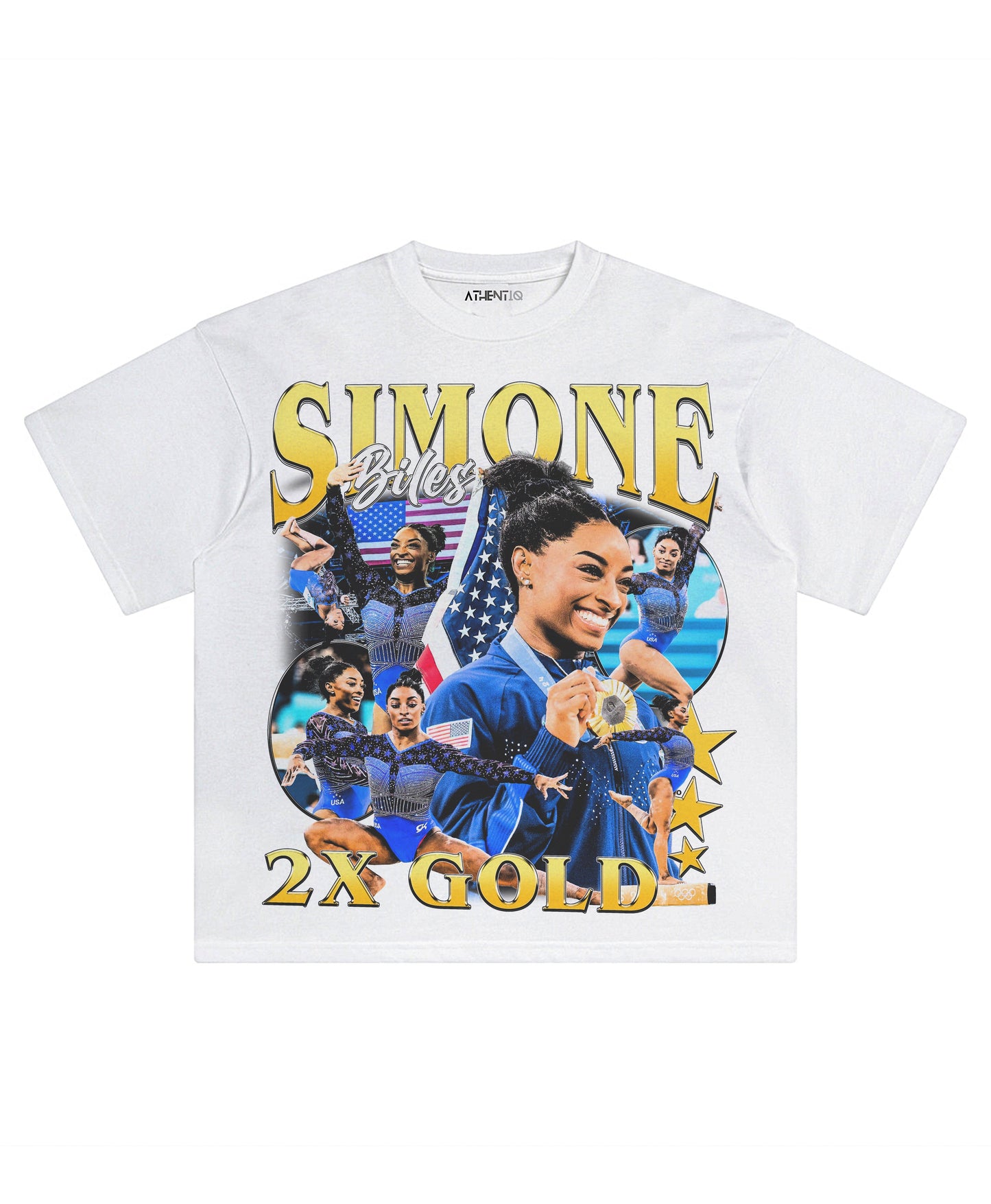 SIMONE BILES PARIS 2024 TEE - clothing by TeeHivey.com (Image 2)