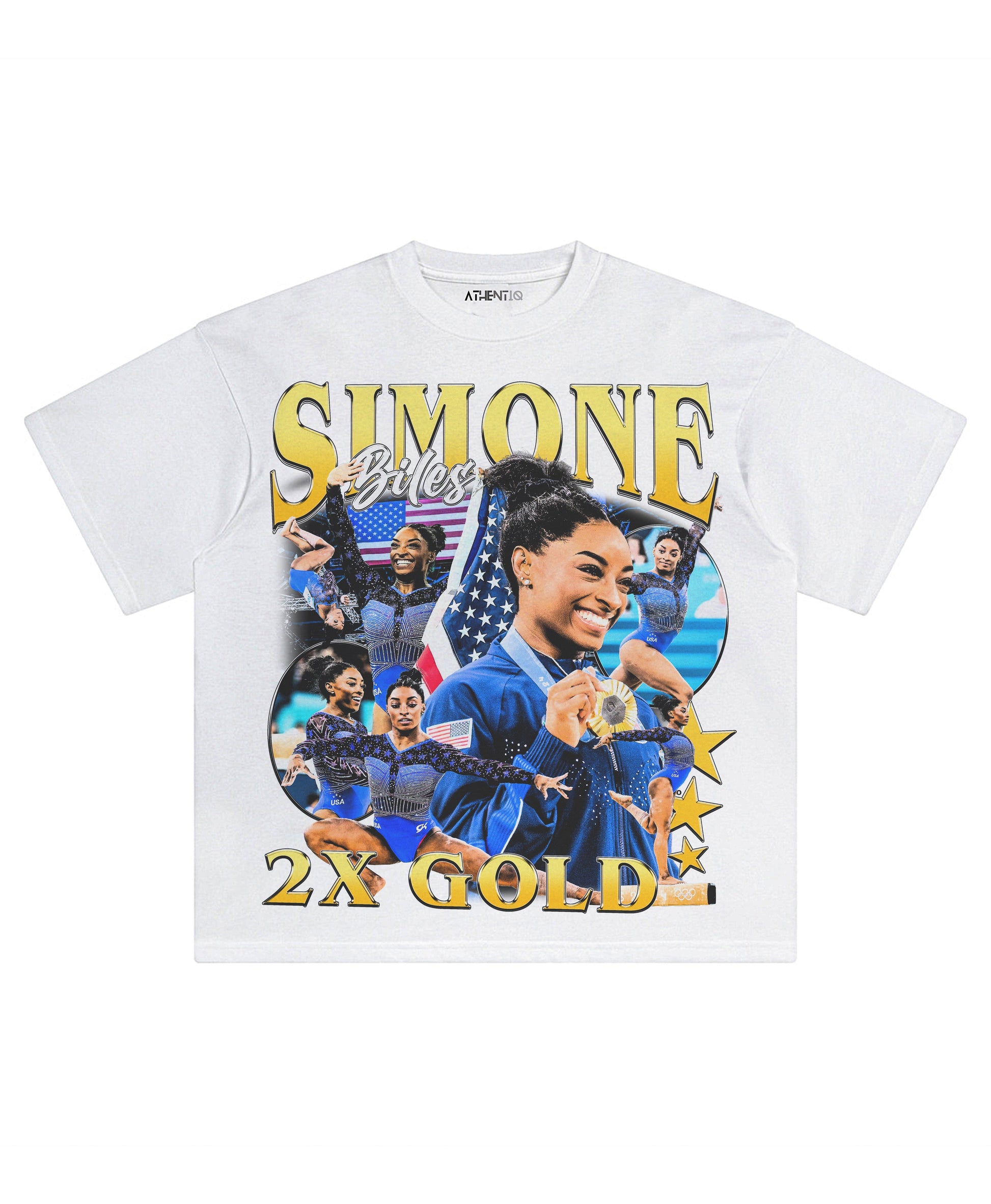 SIMONE BILES PARIS 2024 TEE - clothing by TeeHivey.com (Image 2)