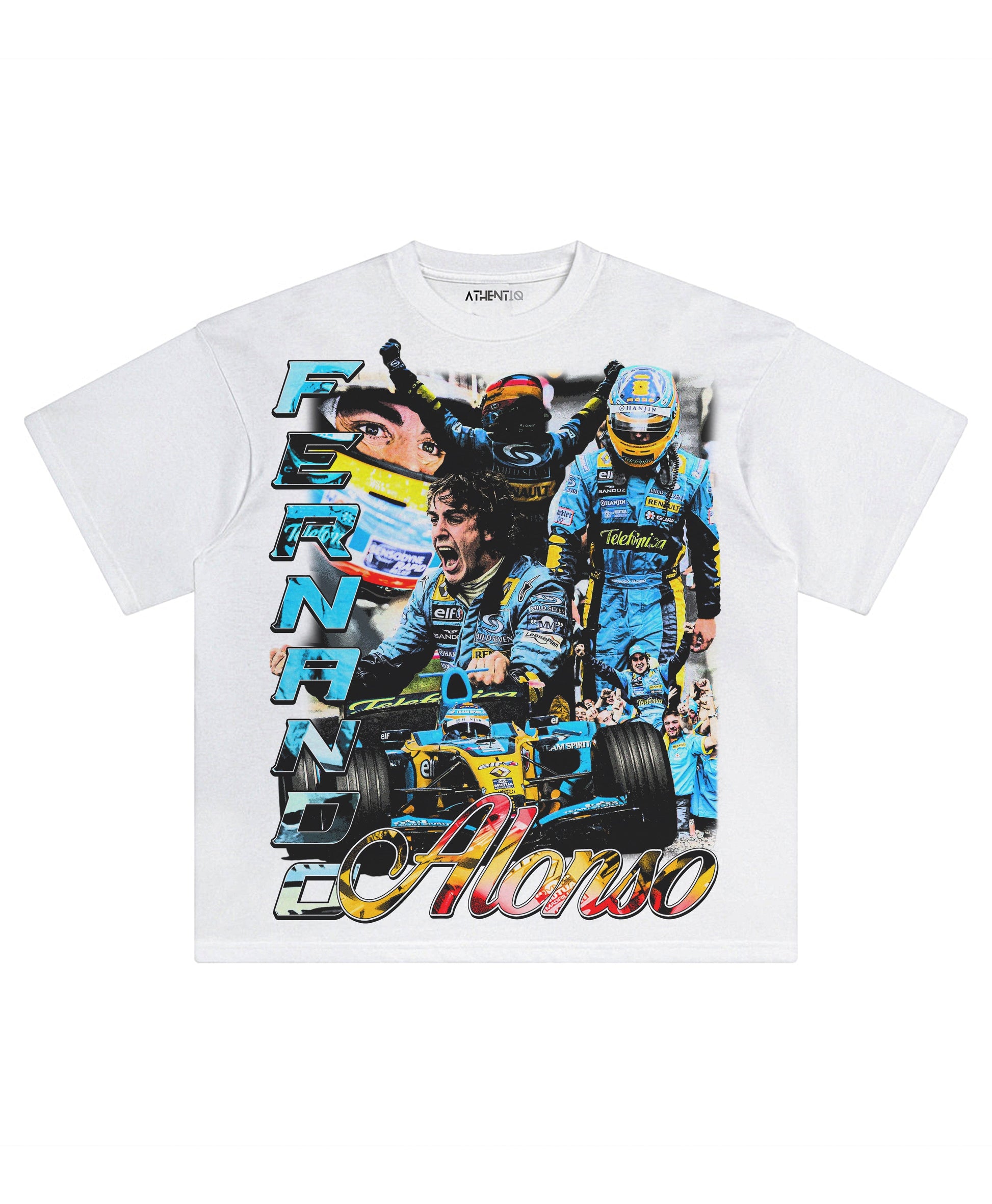 FERNANDO ALONSO RENAULT TEE - clothing by TeeHivey.com (Image 1)