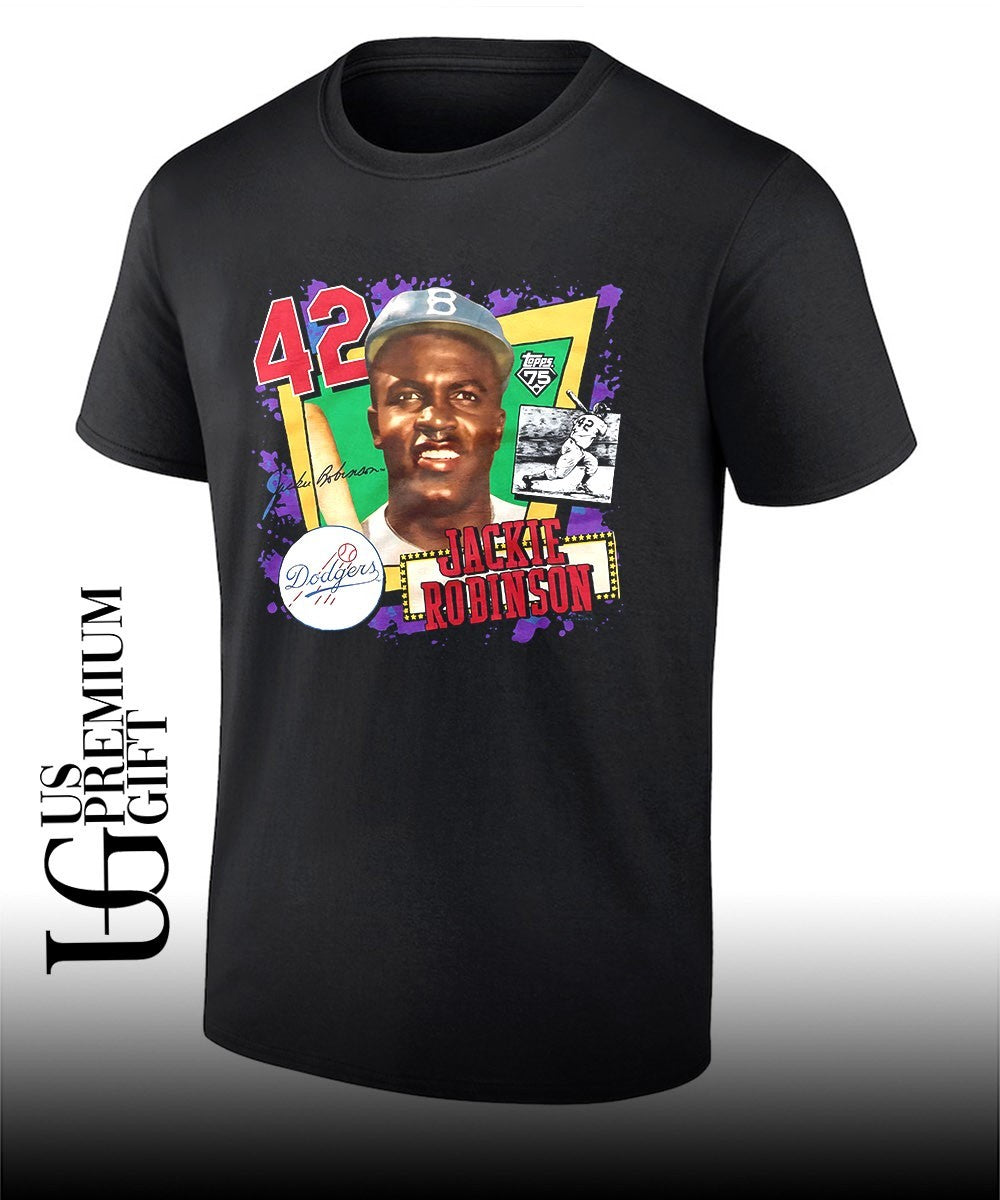Jackie Robinson Los Angeles Dodgers baseball vintage shirt