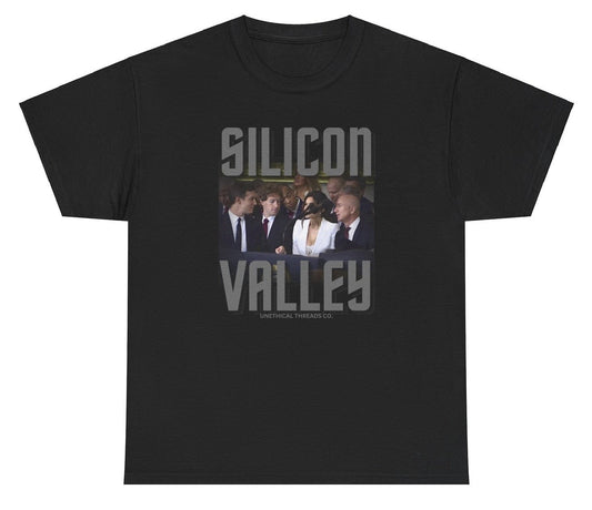 Silicon Valley Zuckerberg Inauguration Meme Tee - clothing by TeeHivey.com