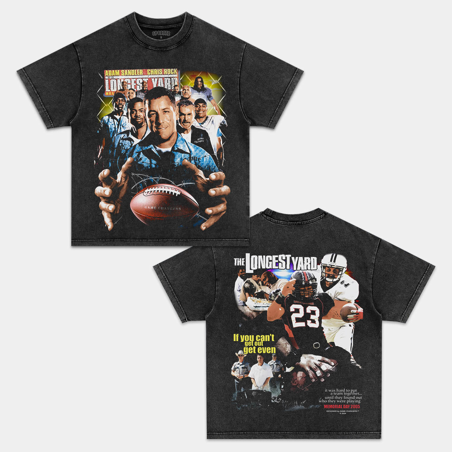 THE LONGEST YARD TEE - clothing by TeeHivey.com (Image 2)