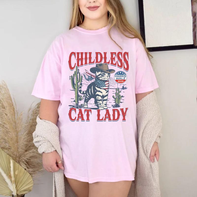 New Logo Childless Cat Lady - clothing by TeeHivey.com