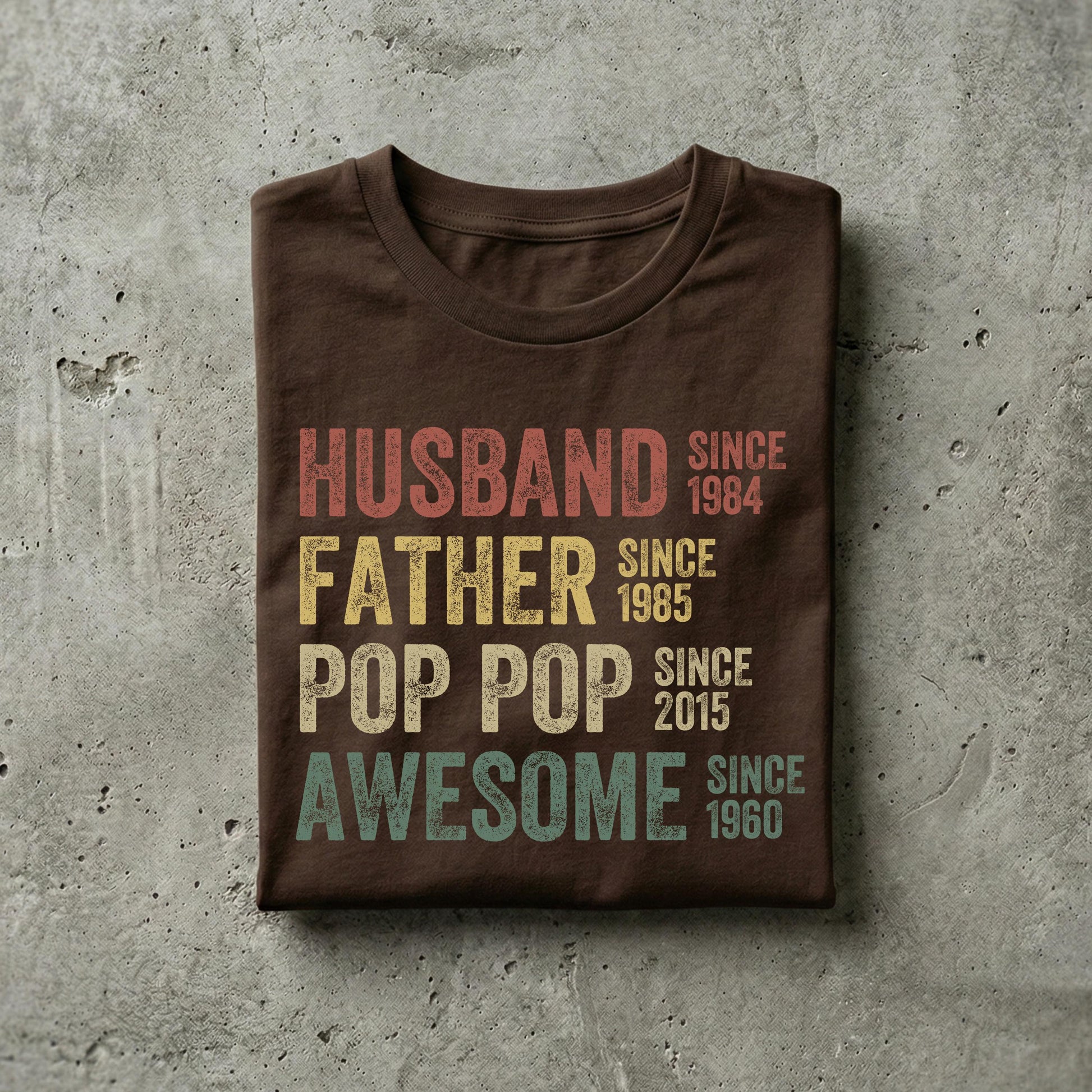 Personalized Dad Grandpa Father'S Day Husband Father Grandpa Legend Grandfather Custom Dates Dad Birthday (5)