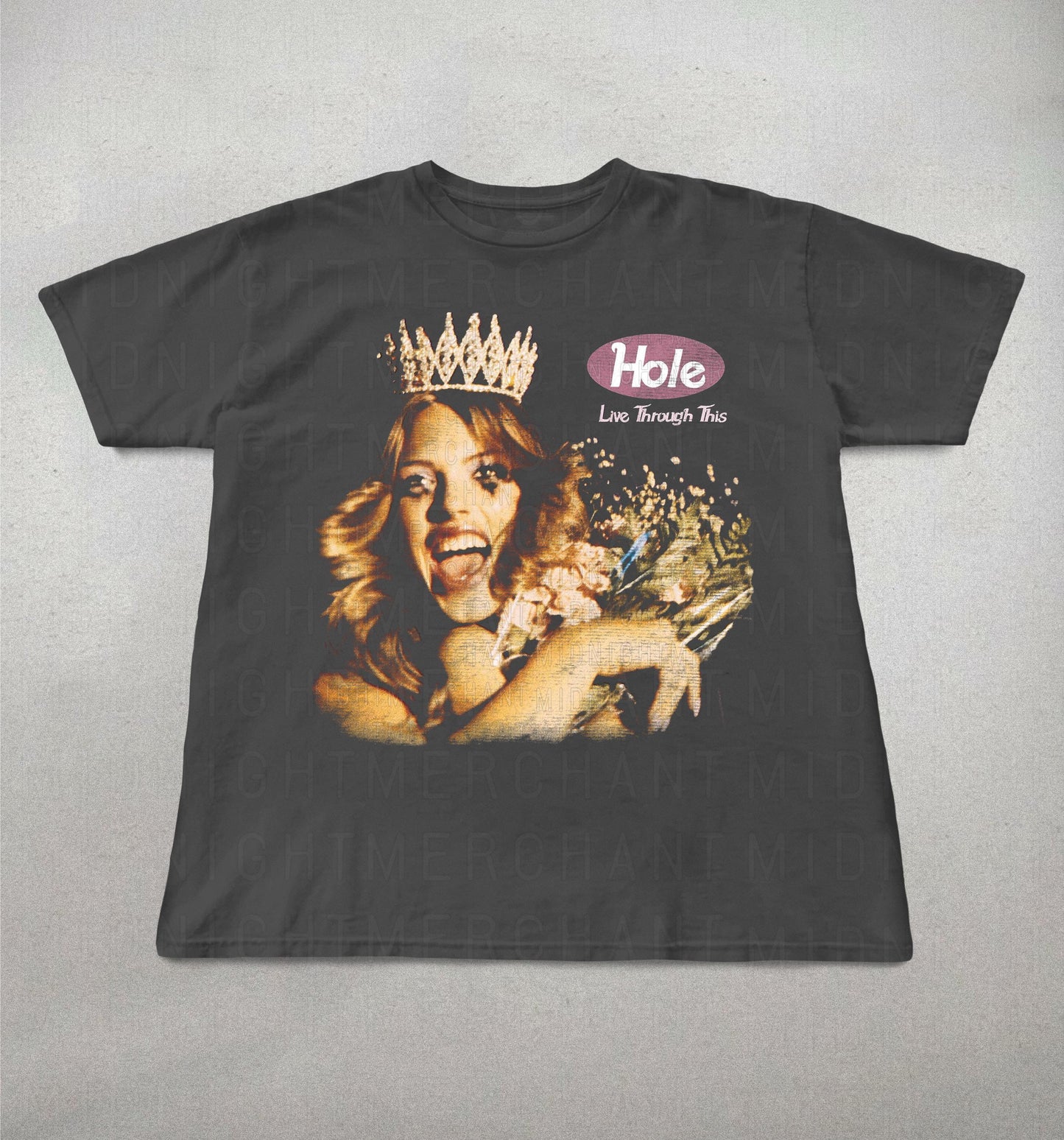 Hole Band Live Through 90s Band Tees Retro Alt Rock Tee (5)