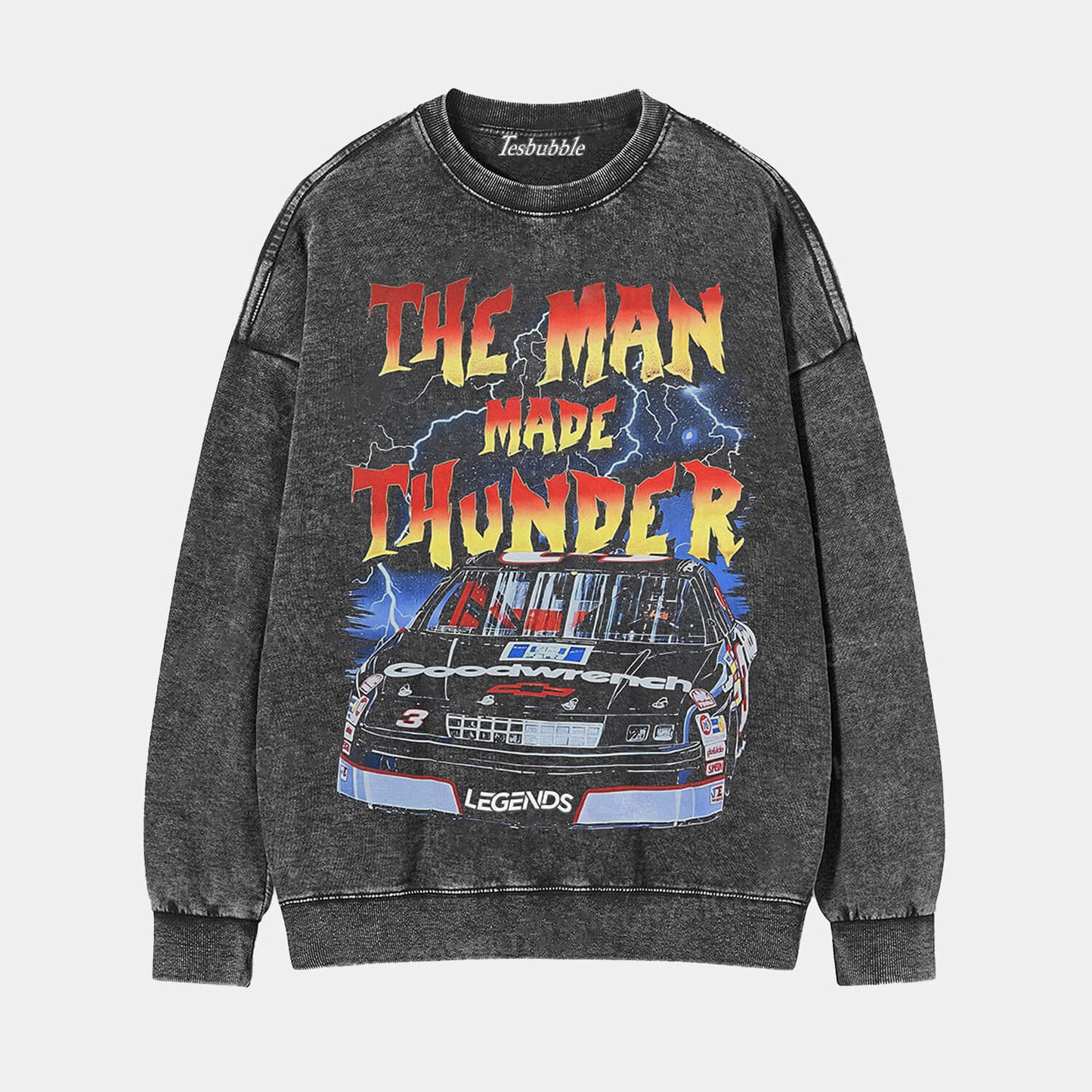 DALE EARNHARDT MAN MADE THUNDER TEE - clothing by TeeHivey.com (Image 5)
