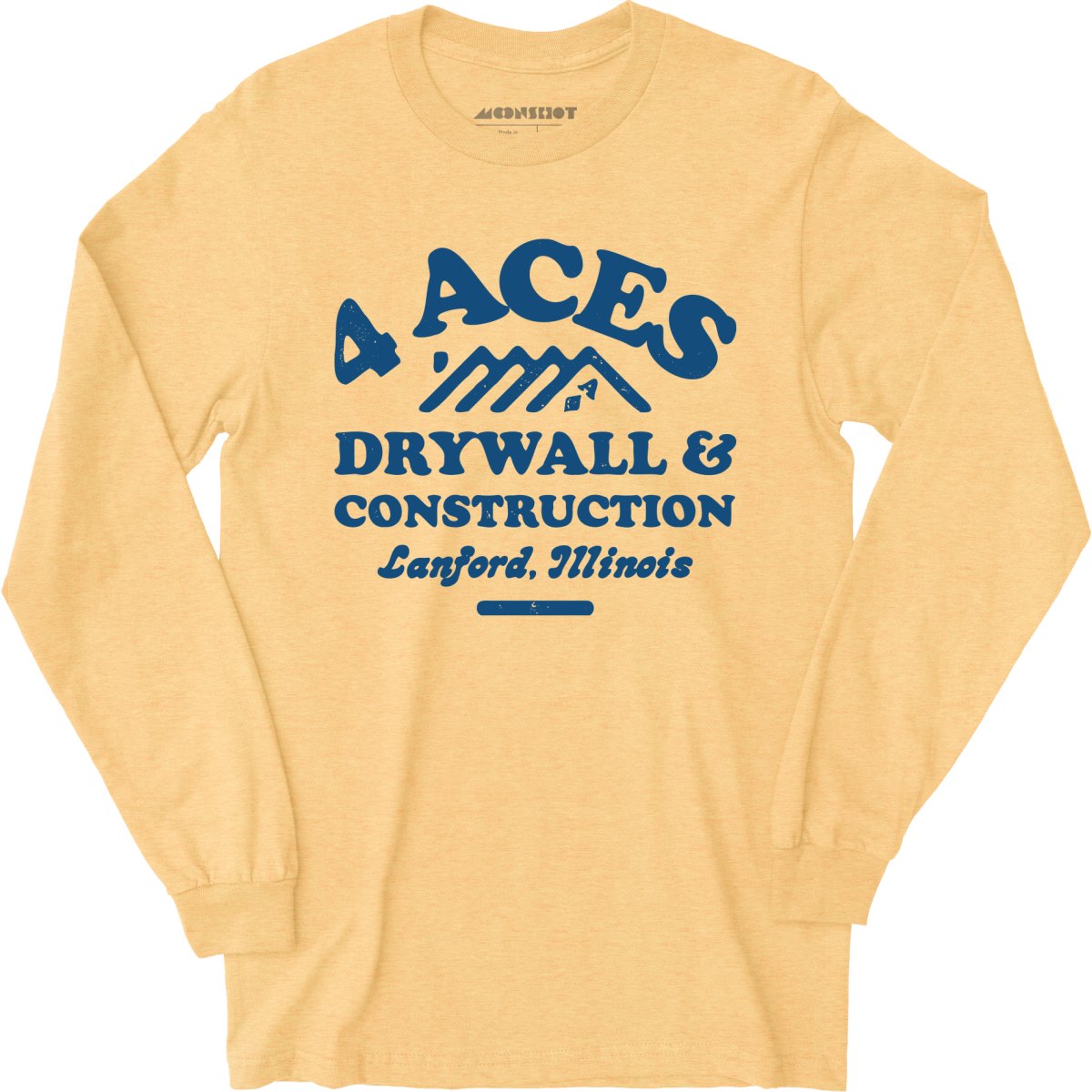 4 Aces Construction - Long Sleeve T-Shirt