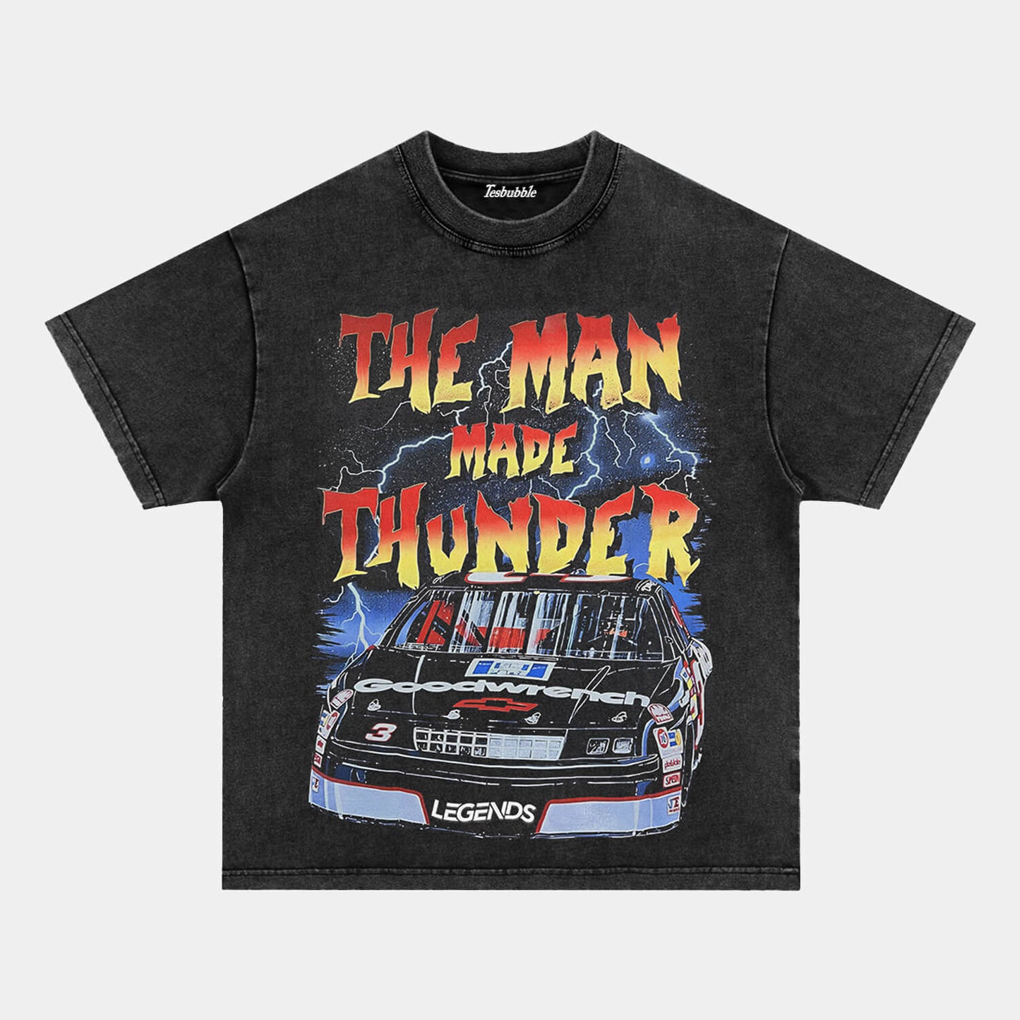 DALE EARNHARDT MAN MADE THUNDER TEE - clothing by TeeHivey.com (Image 2)