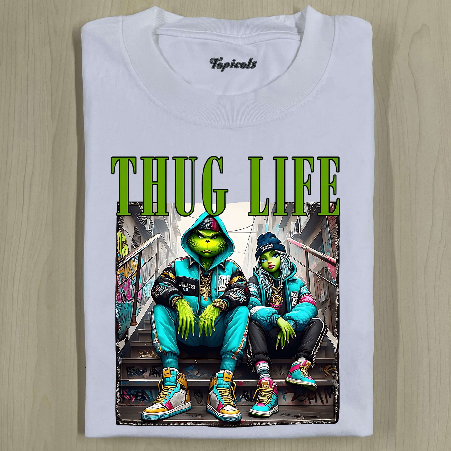 THUG LIFE T-SHIRTSÂ  Style002 - clothing by TeeHivey.com (Image 2)