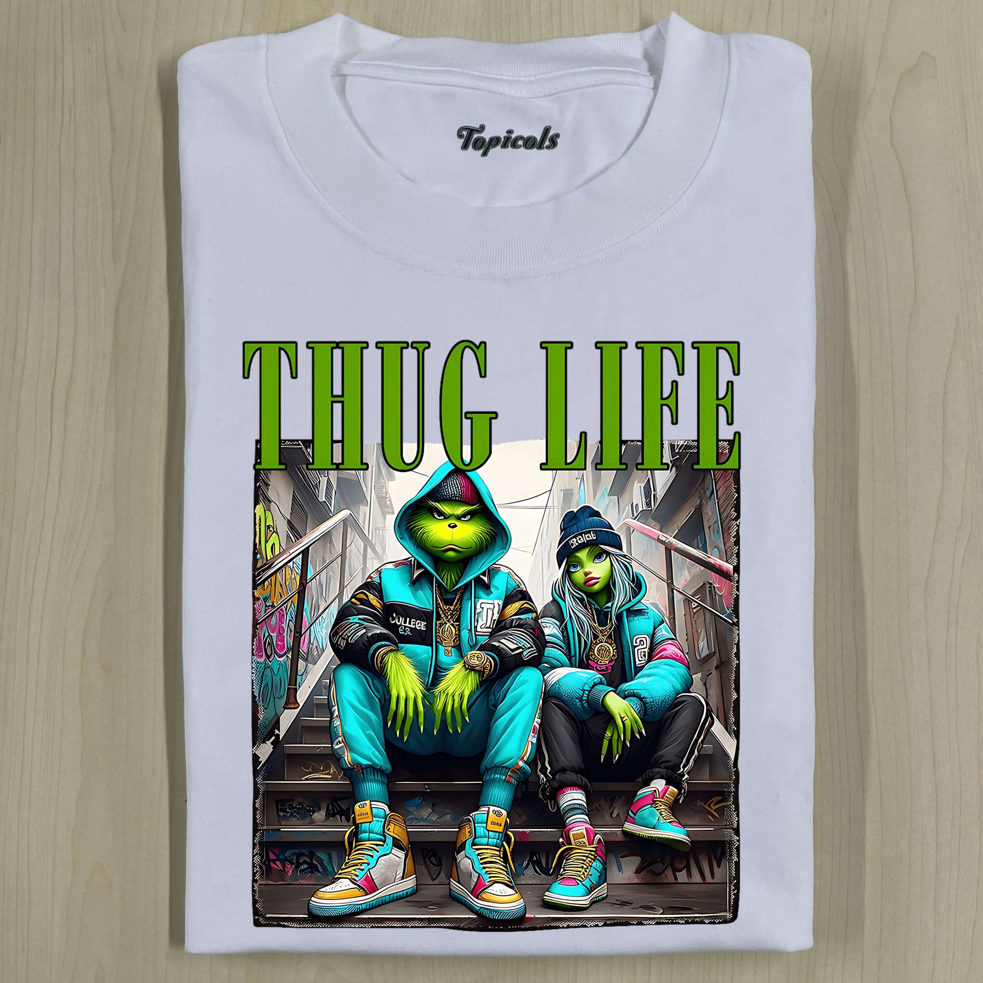 THUG LIFE T-SHIRTSÂ  Style002 - clothing by TeeHivey.com (Image 2)