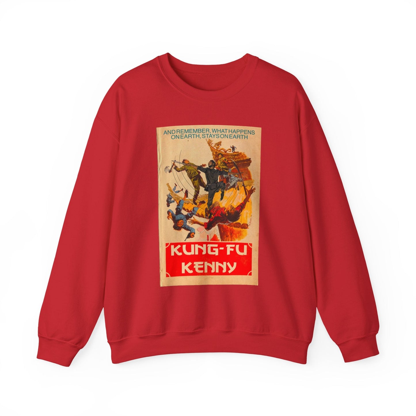 Kung Fu Kenny - Unisex Heavy Blendâ„¢ Crewneck Sweatshirt