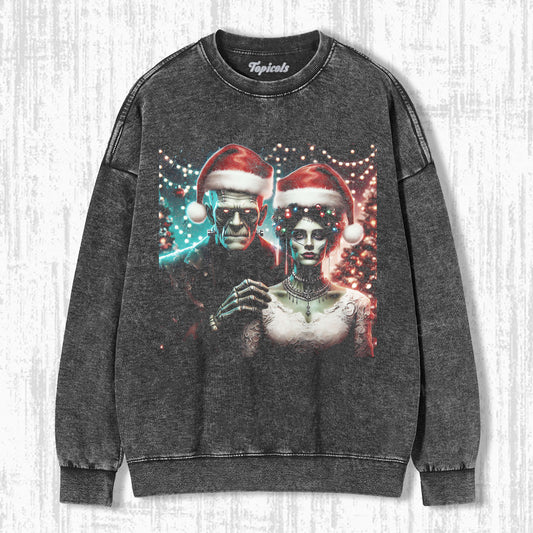 SPOOKY AND BRIGHT CHRISTMAS T-SHIRT Style001 - clothing by TeeHivey.com