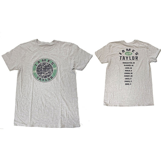 2018 Tour Map (Ex.Tour/Back Print) T-shirt