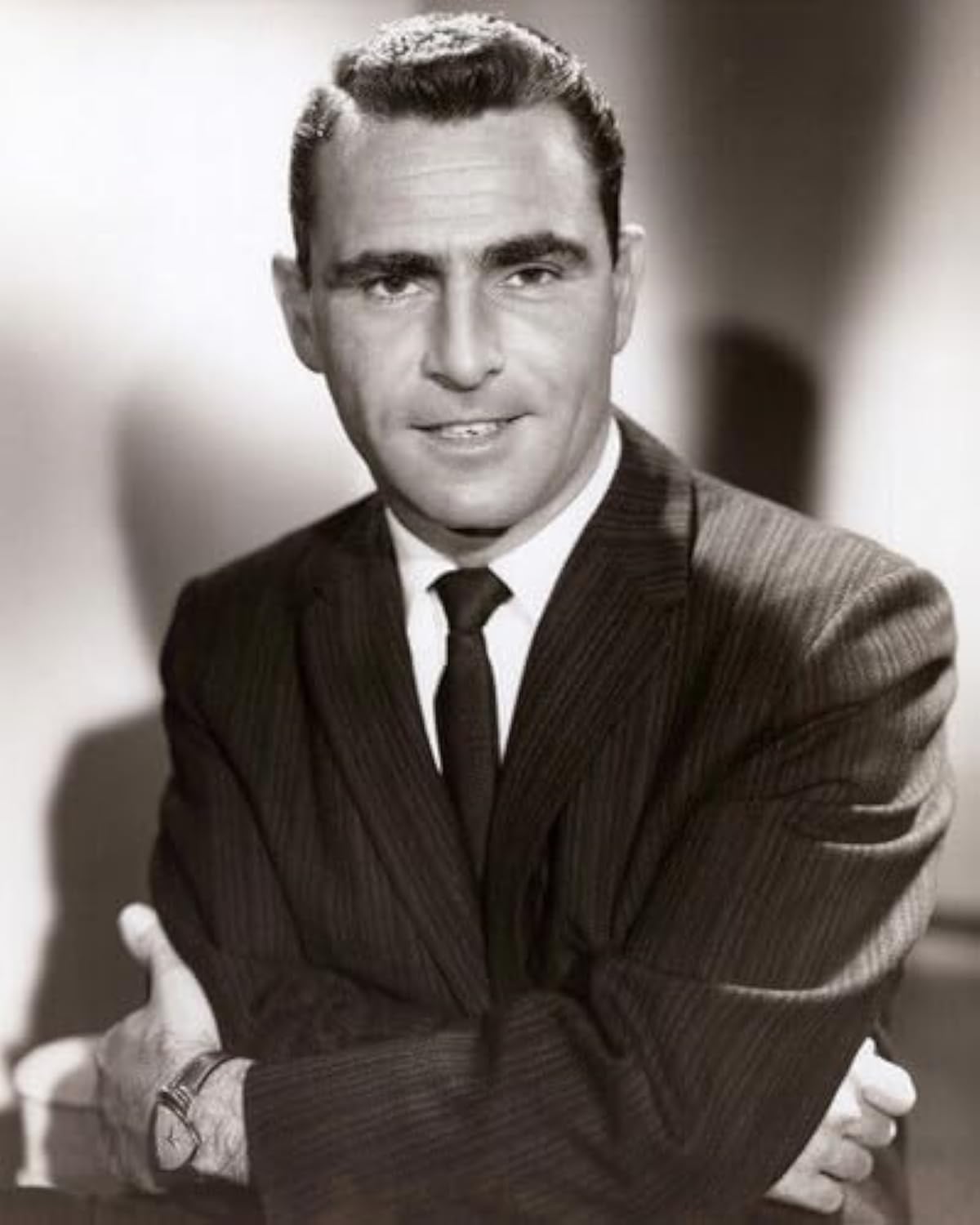 Rod Serling writer creator and TV host 24x36 inch poster