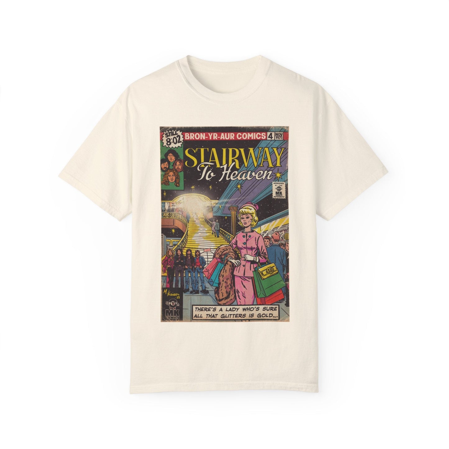 Zepp - Stairway - Unisex Comfort Colors T-shirt