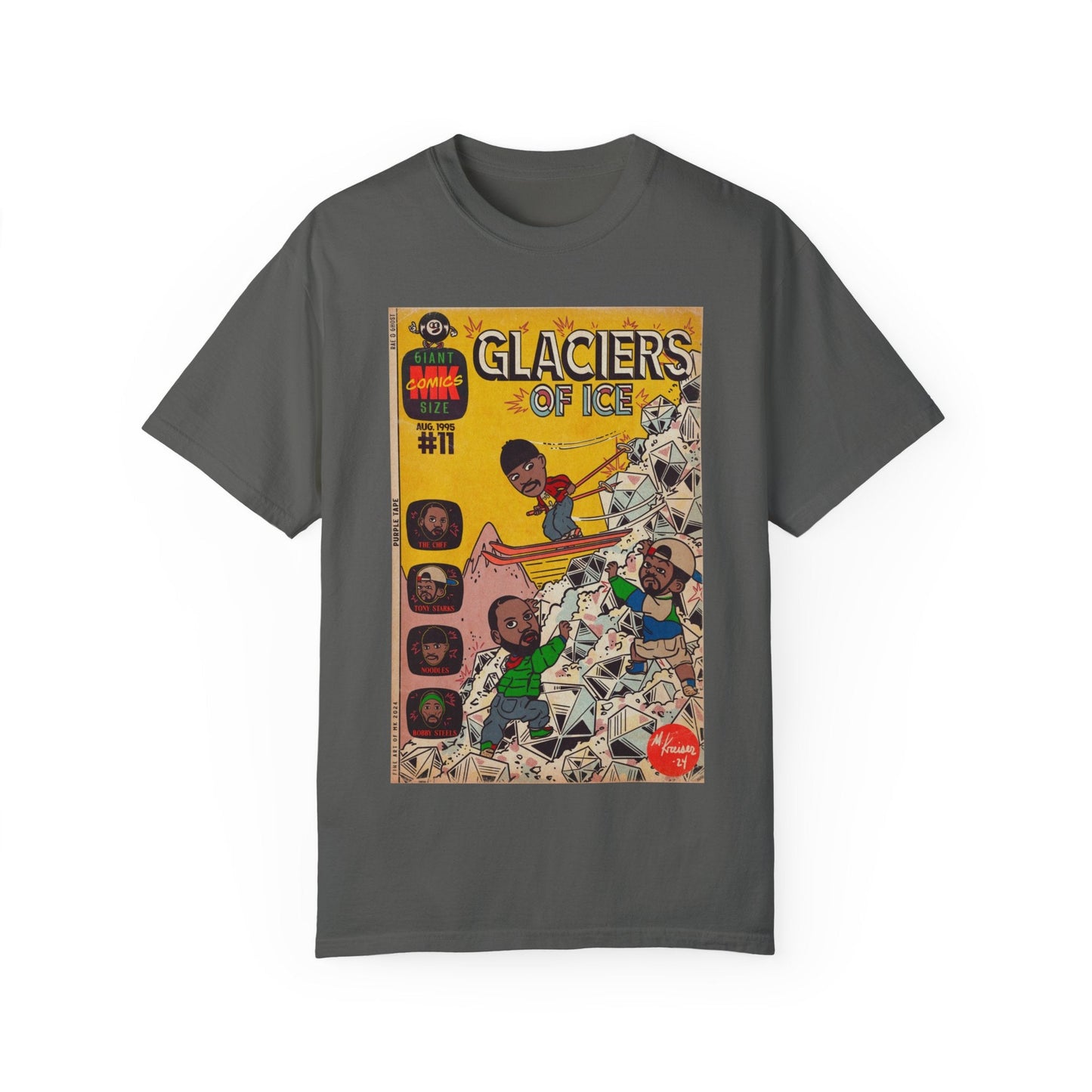 Glaciers of Ice - Unisex Comfort Colors T-shirt