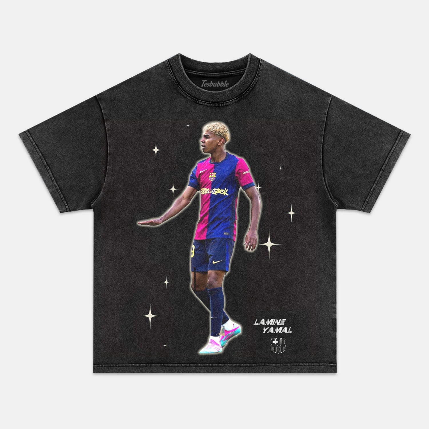 LAMINE YAMAL 5.14 TEE - clothing by TeeHivey.com (Image 4)