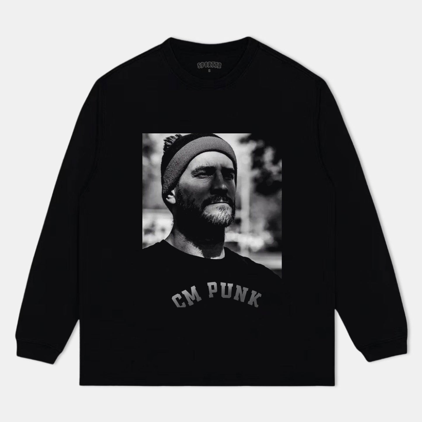 CM PUNK LONG SLEEVE | HOODIES - clothing by TeeHivey.com (Image 1)
