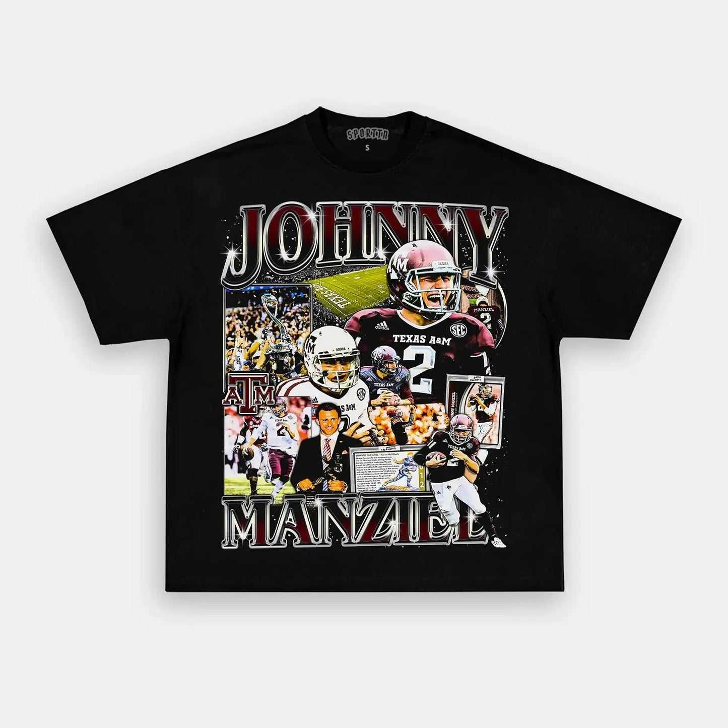 JOHNNY MANZIEL TEE - clothing by TeeHivey.com (Image 1)
