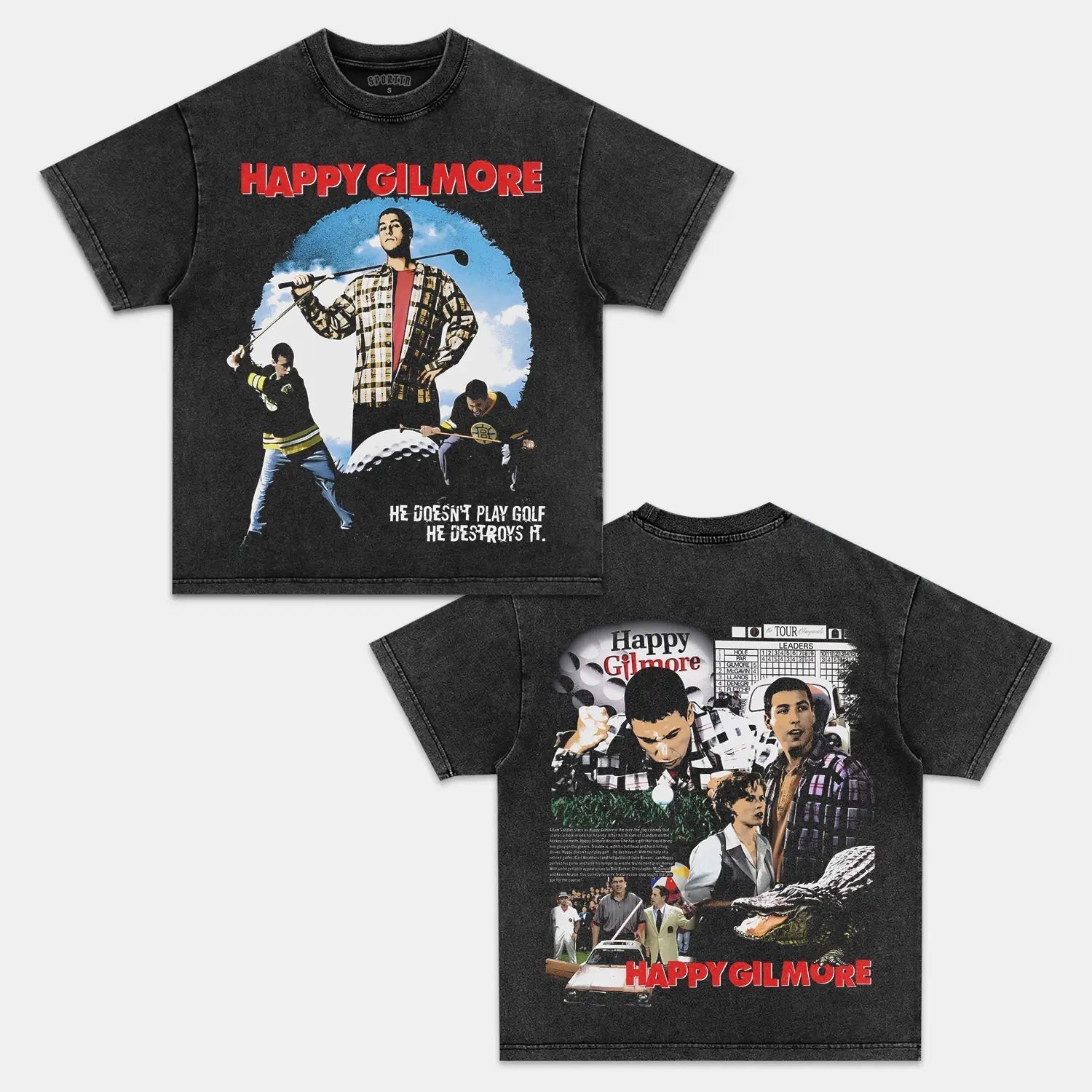 HAPPY GILMORE TEE - clothing by TeeHivey.com (Image 2)