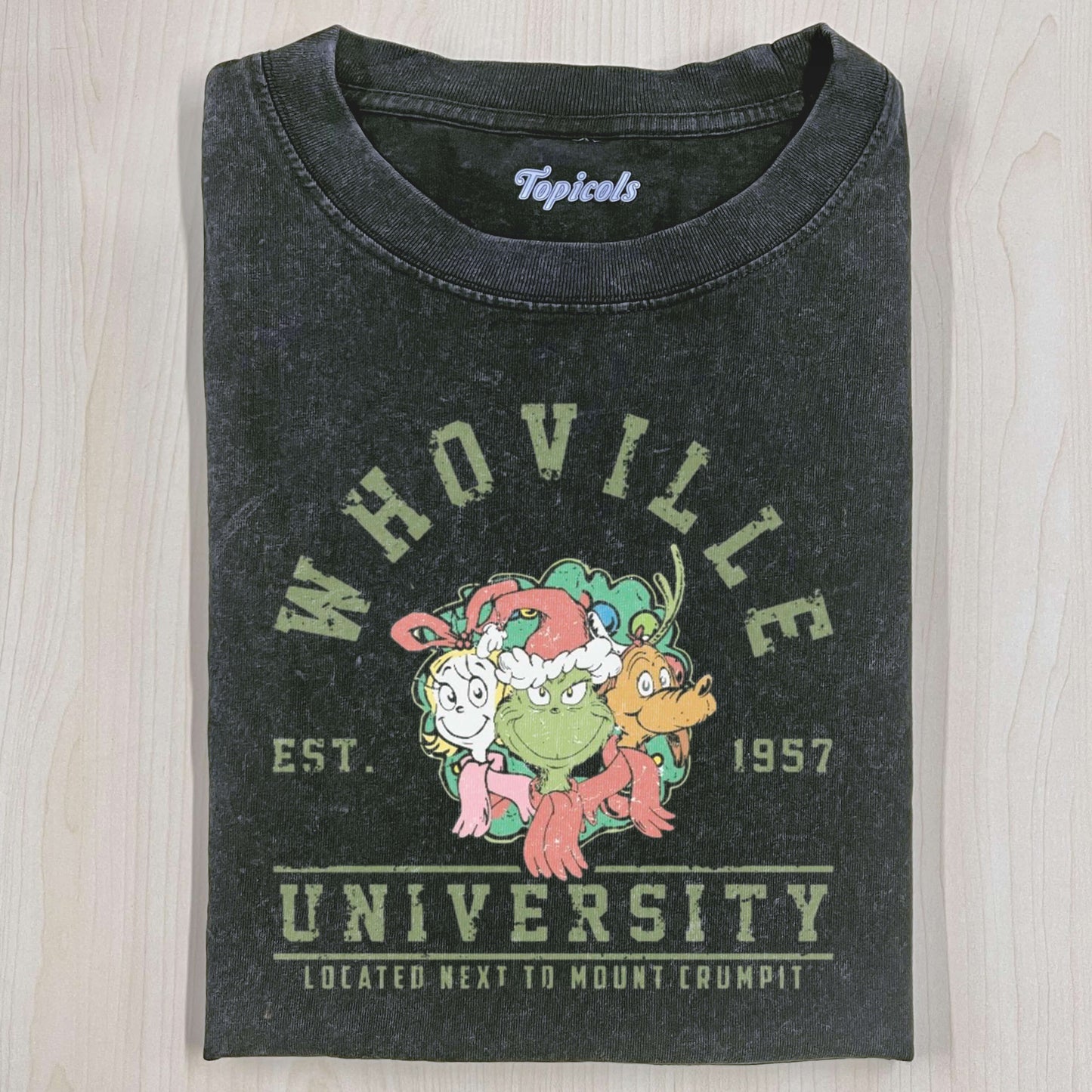 GRINCH NOSTALGIA XMAS T-SHIRT - clothing by TeeHivey.com (Image 1)